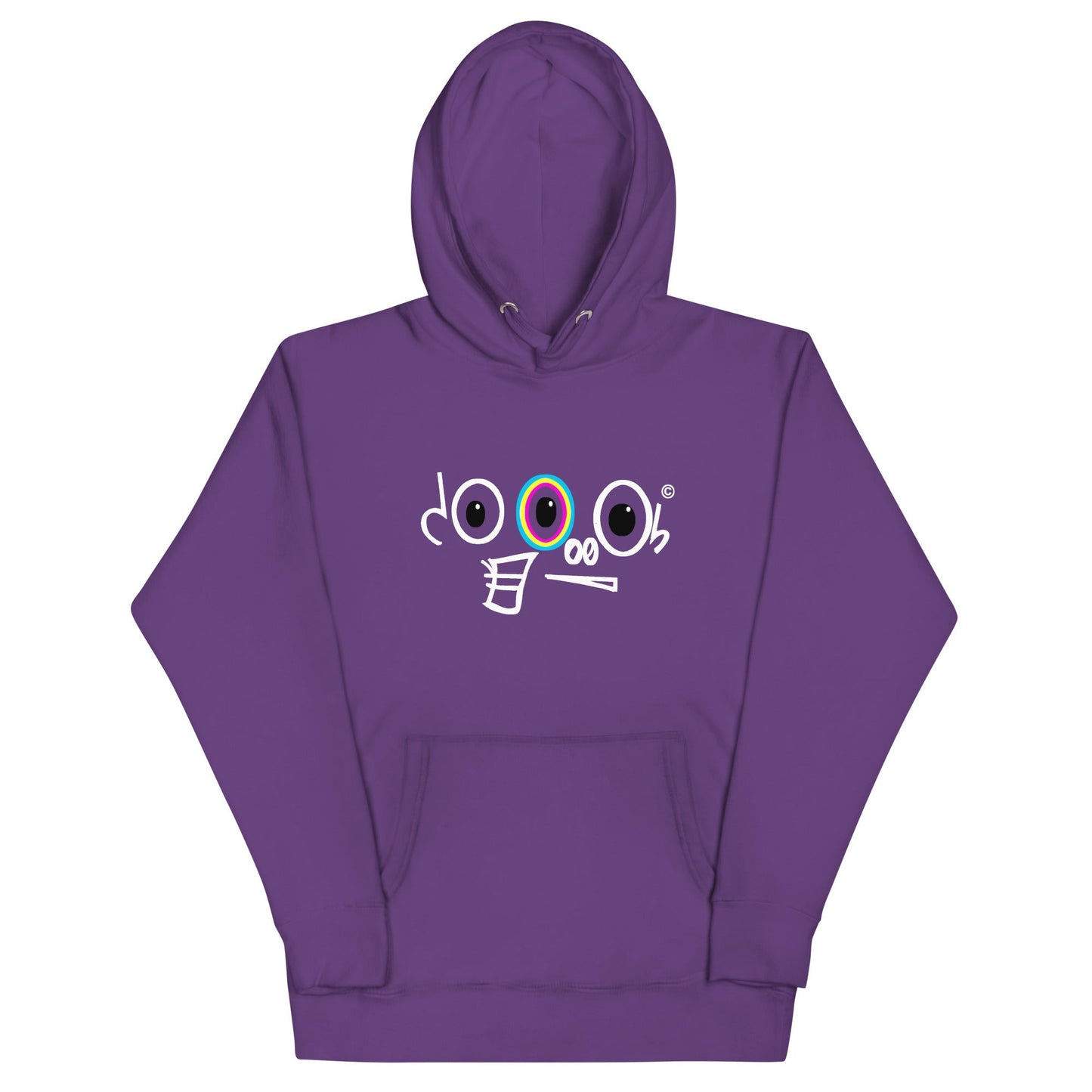 Purp Two - Face Hoodie - Joearys Rosa Collections