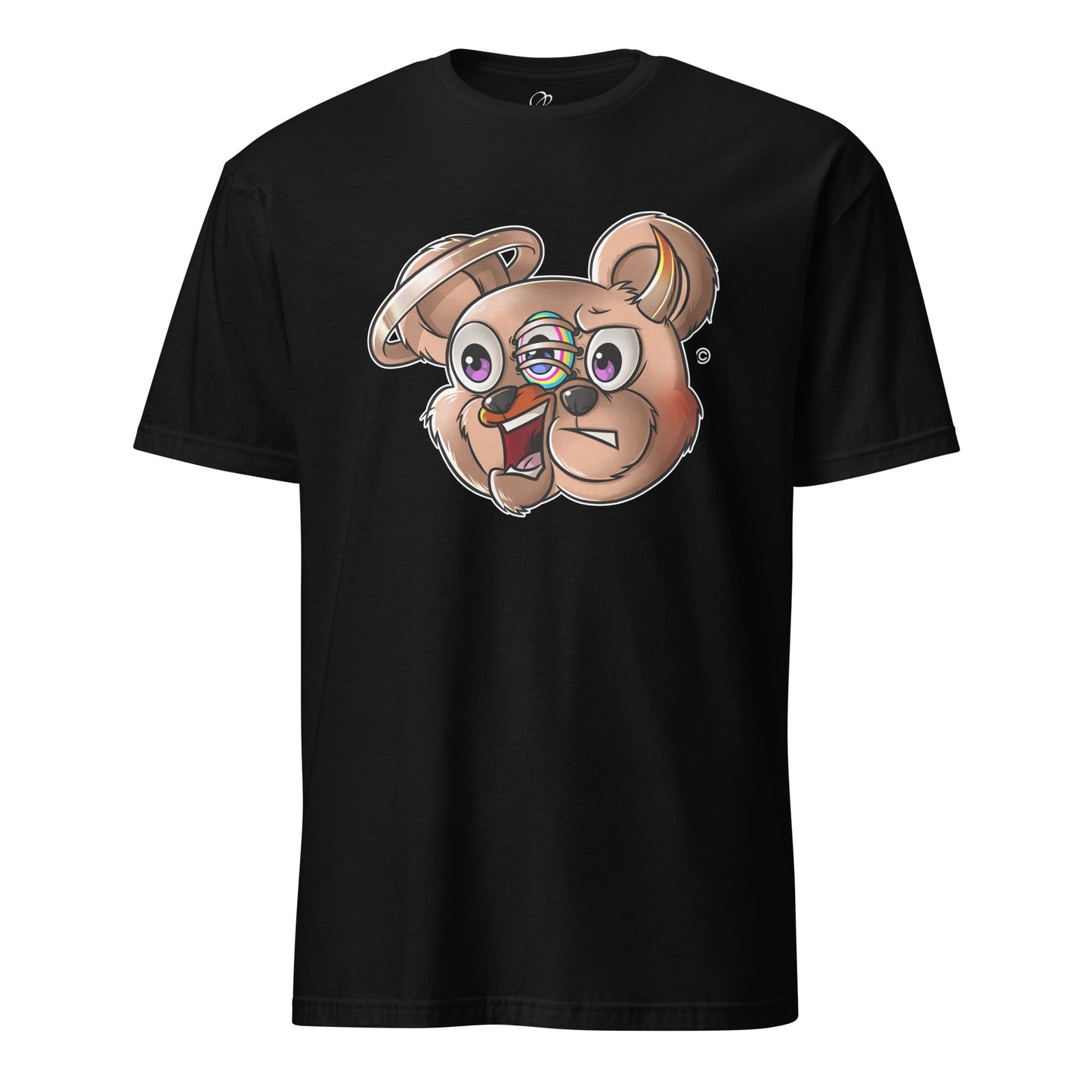 Two - Face Hazy Teddy Tee - Joearys Rosa Collections