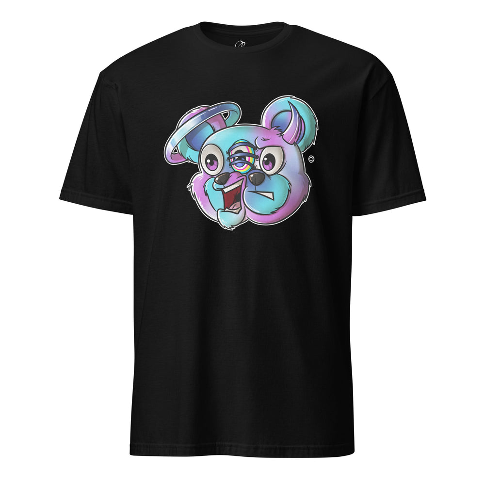 Unisex Two - Face Hazy Teddy Black T-Shirt - Joearys Rosa Collections